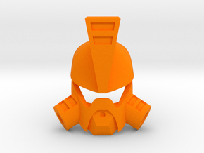 Great Awai, Mask of Growth in Orange Smooth Versatile Plastic
