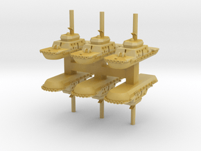 China all-electric Tugboats in Tan Fine Detail Plastic: 1:2400