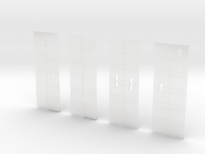 1:70 Apogee S1B Ant Panels in Clear Ultra Fine Detail Plastic