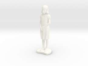 Romper Room - Girl 3 Standing in White Processed Versatile Plastic
