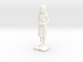 Romper Room - Girl 2 Standing in White Processed Versatile Plastic