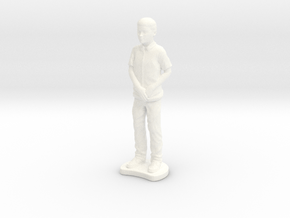 Romper Room - Boy 3 Standing in White Processed Versatile Plastic