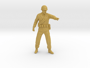 War - Army - Soldier 1 in Tan Fine Detail Plastic