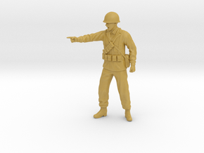 War - Army Soldier 2 in Tan Fine Detail Plastic