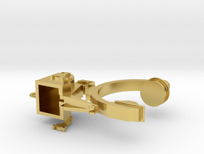 C-ARM - XRAY MACHINE in Polished Brass