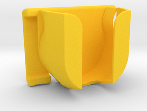 DigitalOne Stethoscope Belt Clip  in Yellow Smooth Versatile Plastic