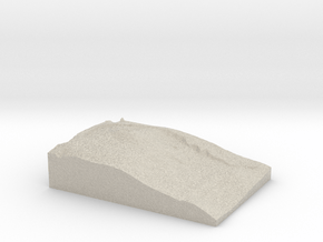 Model of Cratère Jean in Natural Sandstone