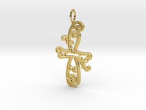 Arcturian Shiva Pendant in Polished Brass