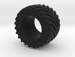 1/64 LSW 1400 tyre in Black Premium Versatile Plastic: 1:64 - S