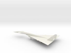 North American XB-70 Valkyrie in White Natural Versatile Plastic: 1:200