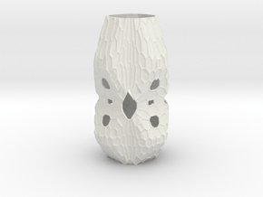 Vase 215 in White Natural Versatile Plastic