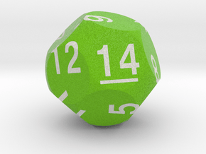 d14 Optimal Packing Sphere Dice in Standard High Definition Full Color