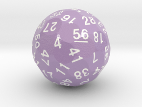 d56 Optimal Packing Sphere Dice in Smooth Full Color Nylon 12 (MJF)
