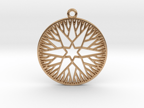 Rootstar Pendant in Polished Bronze