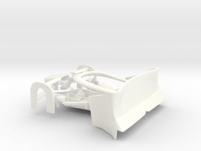 F1 22 body shell accessory parts in White Processed Versatile Plastic