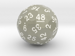 d48 Optimal Packing Sphere Dice in Smooth Full Color Nylon 12 (MJF)