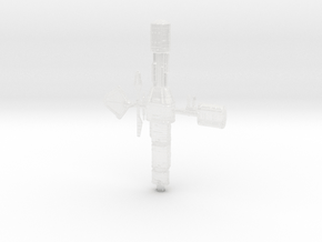 Relay Station 47 Type 1/3788 Attack Wing in Clear Ultra Fine Detail Plastic
