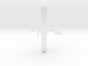 Relay Station 47 Type 1/4800 in Clear Ultra Fine Detail Plastic