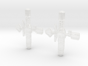 Relay Station 47 Type 1/20000 x2 in Clear Ultra Fine Detail Plastic