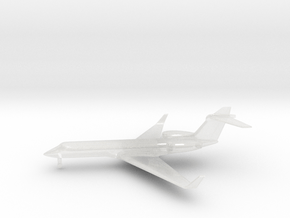 Gulfstream G500 in Clear Ultra Fine Detail Plastic: 1:500
