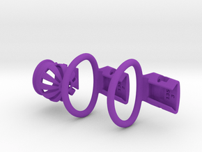 NEW L064-A05D&2RINGS 20230829 in Purple Smooth Versatile Plastic