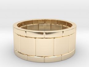 Watch strap ring All sizes, multisize in 9K Yellow Gold : 10 / 61.5