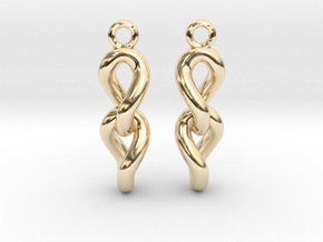 Twisted links in 14K Yellow Gold