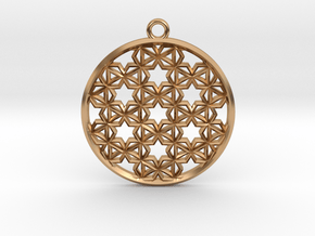 Starry Pendant in Polished Bronze