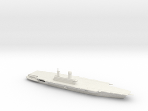 1/1800 Scale HMS CVA-01 in White Natural Versatile Plastic