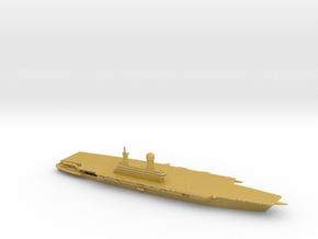 1/1800 Scale HMS CVA-01 in Tan Fine Detail Plastic