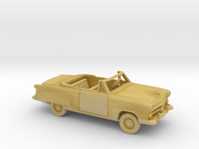 1/160 1952 Ford Crestline Open Convertible Kit in Tan Fine Detail Plastic