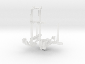 1/50th Drywall sheetrock crane lift attachment in Clear Ultra Fine Detail Plastic