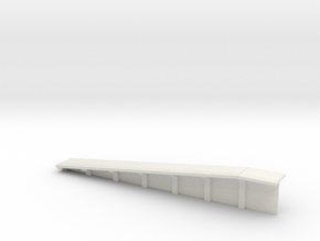 z-43-sr-platform-ramp-edges-left in White Natural Versatile Plastic