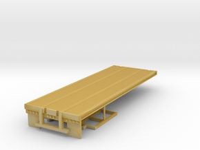 1/50th Material Handling 24 foot flatbed in Tan Fine Detail Plastic