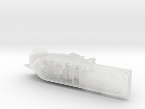 Deepsea Research Vessel RV Petrel 1/350  in Clear Ultra Fine Detail Plastic