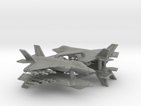 1:400 Scale F-35A (Loaded, Gear Up) in Gray PA12