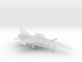 1:222 Scale Mirage F1C (Loaded, Stored) in Clear Ultra Fine Detail Plastic