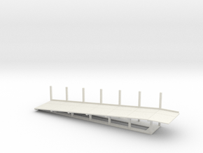 z-76-sr-trestle-platform-ramp-left in White Natural Versatile Plastic