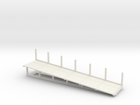 z-100-sr-trestle-platform-ramp-right in White Natural Versatile Plastic