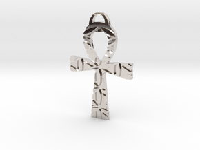 Ankh of Life in Rhodium Plated Brass