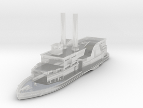 1/1000 CSS/USS Queen of the West in Clear Ultra Fine Detail Plastic