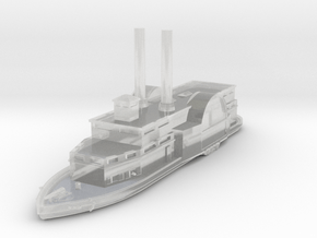 1/1200 CSS/USS Queen of the West in Clear Ultra Fine Detail Plastic