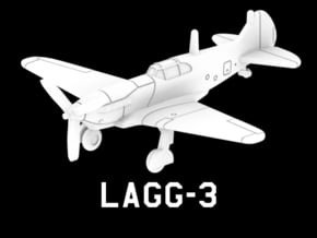 LaGG-3 in White Natural Versatile Plastic: 1:220 - Z