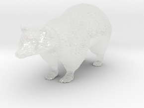 Printle Animal Badger - 1/120 in Clear Ultra Fine Detail Plastic