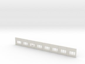 LAUS Storage Room (Backdrop) N scale in White Natural Versatile Plastic