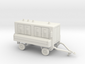 1/72 Scale RAF Electrical Servicing Trolley 25 KVA in White Natural Versatile Plastic
