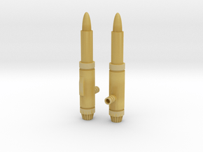 Earthrise Dirge weapons in Tan Fine Detail Plastic
