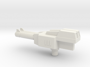 Turbo Rifle in White Natural Versatile Plastic