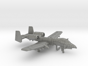 A-10C Thunderbolt II (Clean) in Gray PA12: 6mm