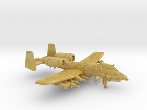 A-10C Thunderbolt II (Loaded) in Tan Fine Detail Plastic: 1:200